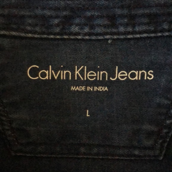 Calvin Klein Jeans Short Sleeved Button-Up - Picture 5 of 5